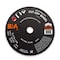 Bullard Abrasives Small Diameter Cut-Off Wheels, 3 x 1/16 x 3/8, T1, PK5 5311 - alternate 2